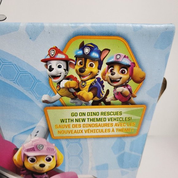 Paw Patrol Dino Rescue Skye Deluxe Vehicle With Figure Mystery Dino Puppy Dog - Picture 12 of 16
